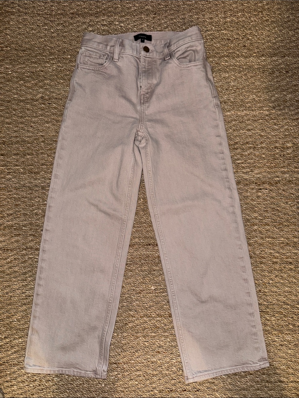 Theory Women's Straight Jeans in tan